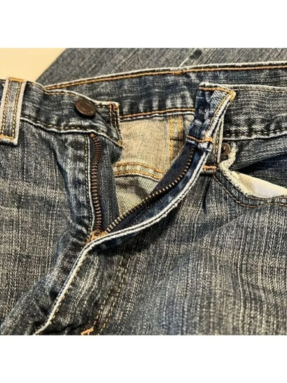 Levi’s‎ 505 Denim Light Wash Cotton 5 Pockets Men's Jeans Size 34/34